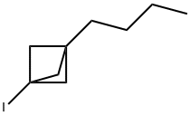 1-butyl-3-iodobicyclo[1.1.1]pentane Structure