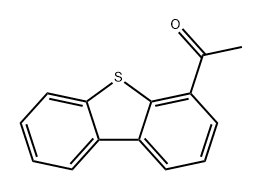 Ethanone, 1-(4-dibenzothienyl)- Structure