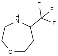 1,4-Oxazepine, hexahydro-5-(trifluoromethyl)- 구조식 이미지