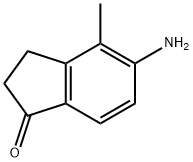 1H-Inden-1-one, 5-amino-2,3-dihydro-4-methyl- 구조식 이미지