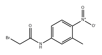 Acetamide, 2-bromo-N-(3-methyl-4-nitrophenyl)- Structure