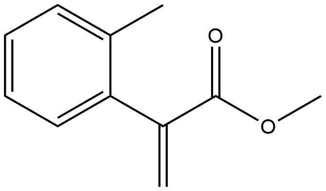 methyl 2-(2-methylphenyl)prop-2-enoate Structure