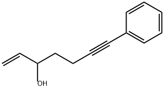 1-Hepten-6-yn-3-ol, 7-phenyl- 구조식 이미지