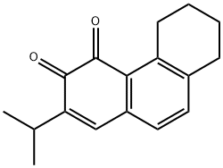 3,4-Phenanthrenedione, 5,6,7,8-tetrahydro-2-(1-methylethyl)- Structure