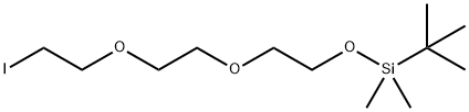 4,7,10-Trioxa-3-siladodecane, 12-iodo-2,2,3,3-tetramethyl- Structure