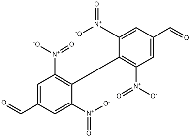 2,2',6,6'-Tetranitrobiphenyl-4,4'-dicarbaldehyde Structure