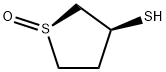 3-Thiophenethiol, tetrahydro-, 1-oxide, (1R-cis)- (9CI) Structure