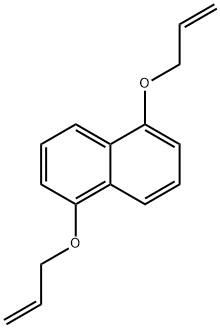 Naphthalene, 1,5-bis(2-propen-1-yloxy)- 구조식 이미지