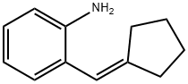 Benzenamine, 2-(cyclopentylidenemethyl)- Structure