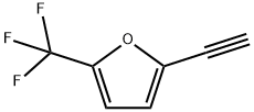 Furan, 2-ethynyl-5-(trifluoromethyl)- Structure