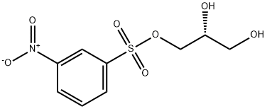 Benzenesulfonic acid, 3-nitro-, 2,3-dihydroxypropyl ester, (R)- (9CI) Structure