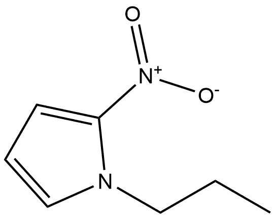 2-nitro-1-propyl-1H-pyrrole Structure