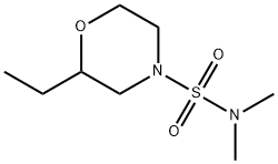 2-ethyl-N,N-dimethylmorpholine-4-sulfonamide 구조식 이미지