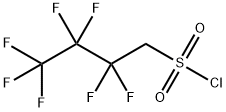 1-Butanesulfonyl chloride, 2,2,3,3,4,4,4-heptafluoro- Structure