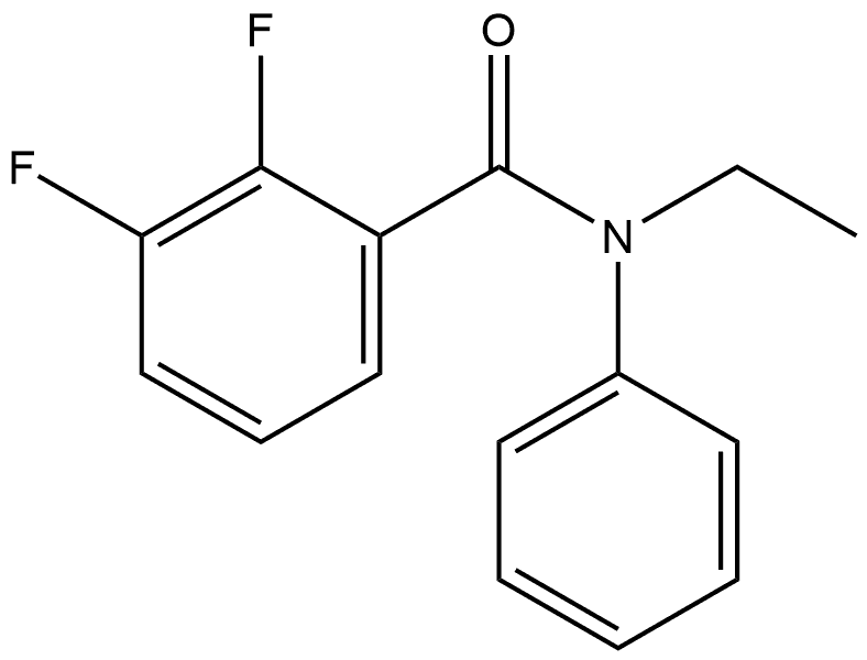 N-Ethyl-2,3-difluoro-N-phenylbenzamide Structure