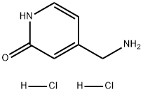 2(1H)-Pyridinone, 4-(aminomethyl)-, hydrochloride (1:2) Structure