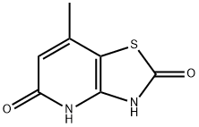 Thiazolo[4,5-b]pyridine-2,5(3H,4H)-dione, 7-methyl- 구조식 이미지