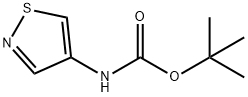 1,1-Dimethylethyl N-4-isothiazolylcarbamate 구조식 이미지
