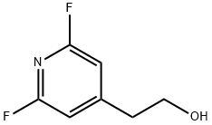 2-(2,6-difluoropyridin-4-yl)ethan-1-ol Structure