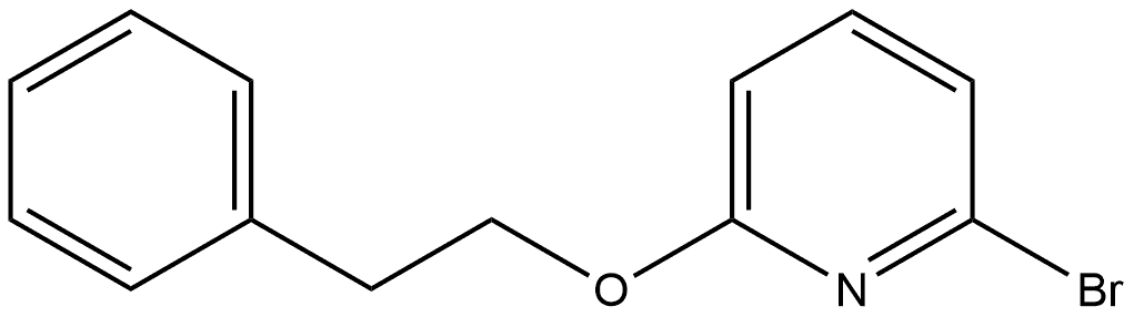 2-Bromo-6-(2-phenylethoxy)pyridine Structure