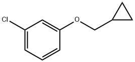 1-Chloro-3-(cyclopropylmethoxy)benzene Structure