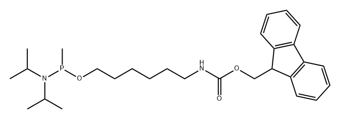 9-Oxa-2,11-diaza-10-phosphatridecanoic acid, 10,12-dimethyl-11-(1-methylethyl)-, 9H-fluoren-9-ylmethyl ester (9CI) Structure