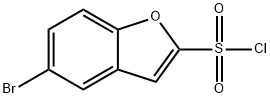 5-bromo-1-benzofuran-2-sulfonyl chloride Structure