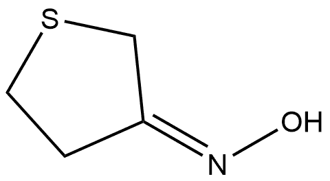 3(2H)-Thiophenone, dihydro-, oxime, (Z)- (9CI) Structure