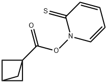 2(1H)-Pyridinethione, 1-[(bicyclo[1.1.1]pent-1-ylcarbonyl)oxy]- (9CI) 구조식 이미지