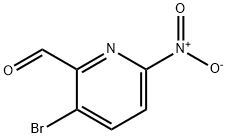 2-Pyridinecarboxaldehyde, 3-bromo-6-nitro- Structure