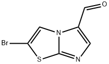 2-Bromoimidazo[2,1-b]thiazole-5-carboxaldehyde Structure