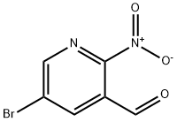 3-Pyridinecarboxaldehyde, 5-bromo-2-nitro- Structure