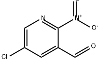 3-Pyridinecarboxaldehyde, 5-chloro-2-nitro- Structure