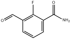 Benzamide, 2-fluoro-3-formyl- 구조식 이미지