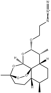 (3R,5aS,6R,8aS,9R,10S,12R,12aR)-10-(2-Azidoethoxy)decahydro-3,6,9-trimethyl-3,12-epoxy-12H-pyrano[4,3-j]-1,2-benzodioxepin Structure