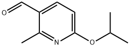 6-Isopropoxy-2-methylnicotinaldehyde Structure