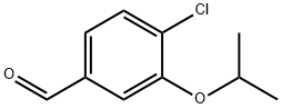 4-Chloro-3-(propan-2-yloxy)benzaldehyde Structure