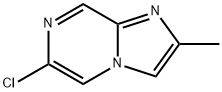 Imidazo[1,2-a]pyrazine, 6-chloro-2-methyl- Structure