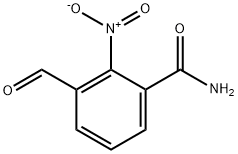 Benzamide, 3-formyl-2-nitro- Structure