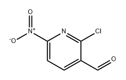 3-Pyridinecarboxaldehyde, 2-chloro-6-nitro- Structure