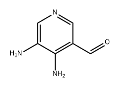 3-Pyridinecarboxaldehyde, 4,5-diamino- 구조식 이미지