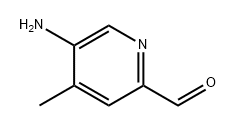 2-Pyridinecarboxaldehyde, 5-amino-4-methyl- Structure