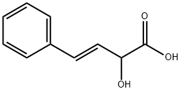 3-Butenoic acid, 2-hydroxy-4-phenyl-, (3E)- Structure