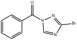 (3-Bromo-1H-1,2,4-triazol-1-yl)(phenyl)methanone Structure