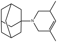 1-(Adamantan-1-yl)-3,5-dimethyl-1,2,3,6-tetrahydropyridine hydrochloride Structure