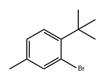 Benzene, 2-bromo-1-(1,1-dimethylethyl)-4-methyl- Structure