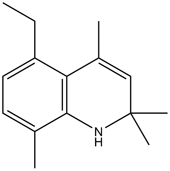 5-ethyl-2,2,4,8-tetramethyl-1H-quinoline Structure