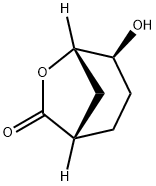 6-Oxabicyclo[3.2.1]octan-7-one, 4-hydroxy-, (1S,4S,5S)- Structure