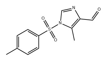 1H-Imidazole-4-carboxaldehyde, 5-methyl-1-[(4-methylphenyl)sulfonyl]- Structure