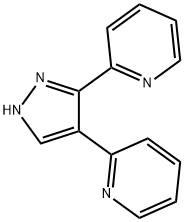 Pyridine, 2,2'-(1H-pyrazole-3,4-diyl)bis- (9CI) Structure